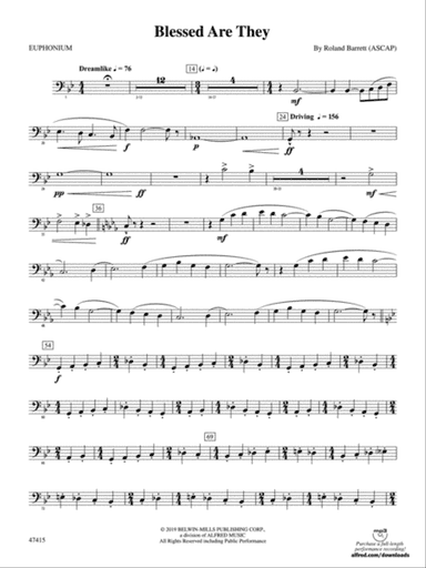 Blessed Are They: Baritone B.C.