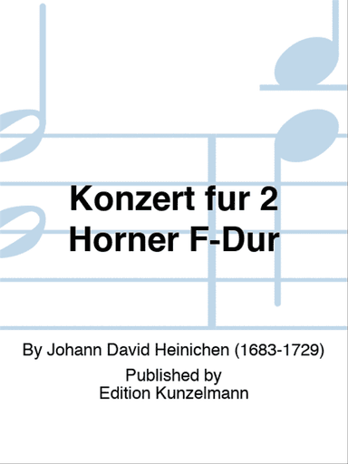 Concerto for 2 horns in F major