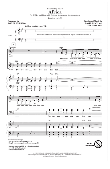 Africa (arr. Roger Emerson)