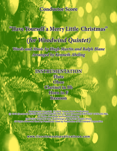 Have Yourself A Merry Little Christmas from MEET ME IN ST. LOUIS