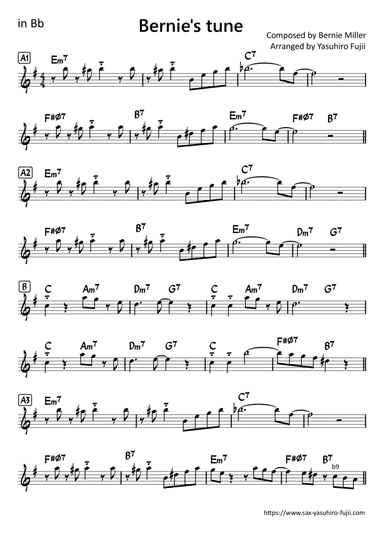 Bernie's Tune