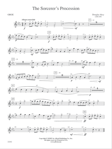 The Sorcerer's Procession: Oboe
