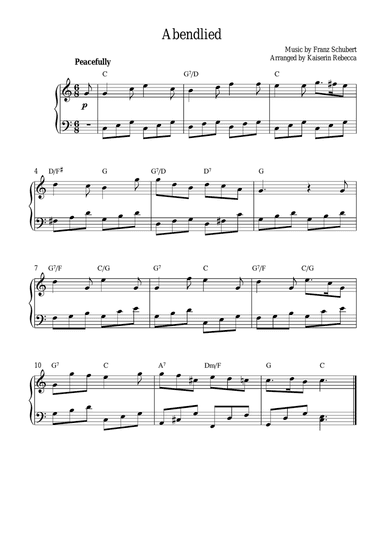 Abendlied