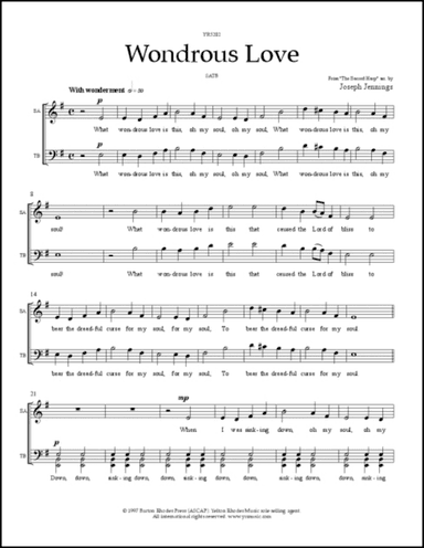 Wondrous Love