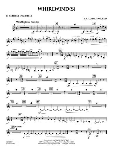 Whirlwind(s) - Eb Baritone Sax