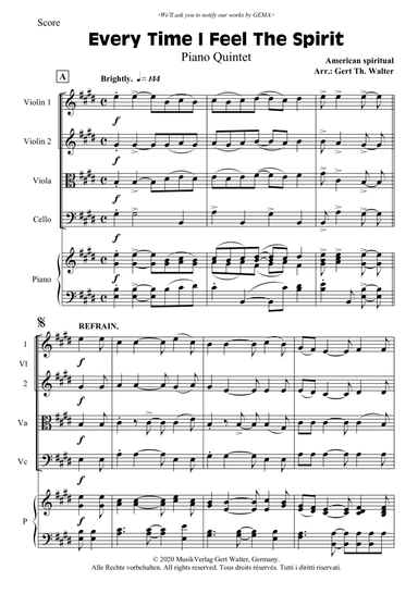 Every Time I Feel The Spirit