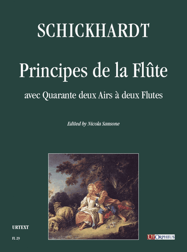 Principes de la Flûte avec Quarante deux Airs à deux Flutes
