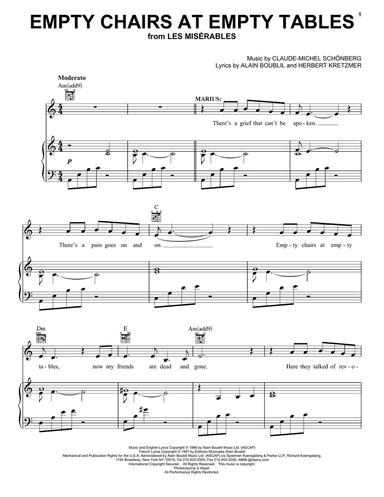 Empty Chairs At Empty Tables