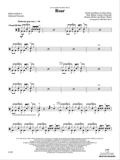 Roar: 4th Percussion