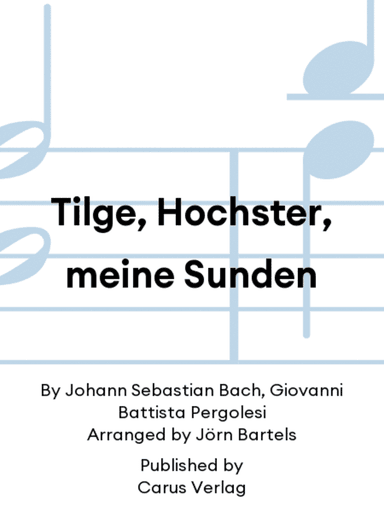 Tilge, Hochster, meine Sunden