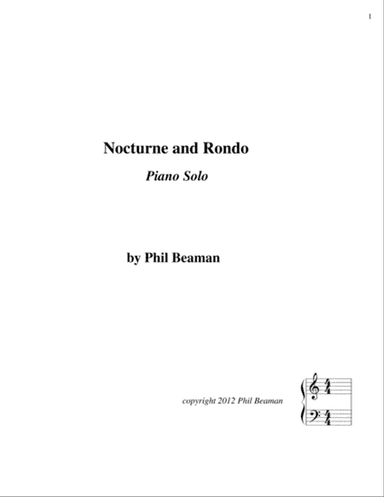 Nocturne and Rondo - Piano Solo