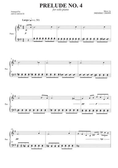 Prelude No. 4