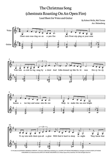 The Christmas Song (chestnuts Roasting On An Open Fire)
