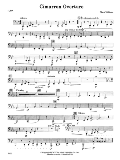 Cimarron Overture: Tuba