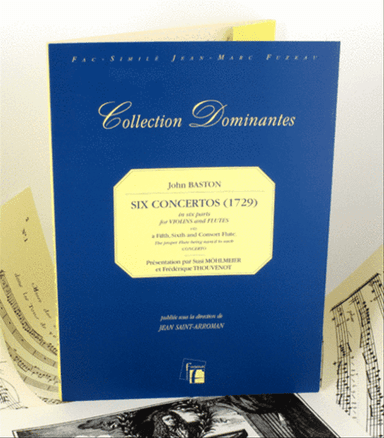 Six concertos (1729) in six parts for violins and flutes (1611)