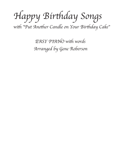Happy Birthday Song