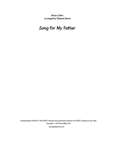 Song For My Father