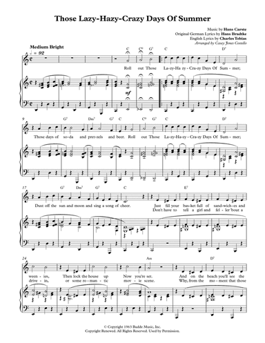 Those Lazy-hazy-crazy Days Of Summer