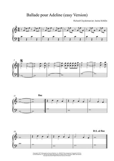 Ballade Pour Adeline