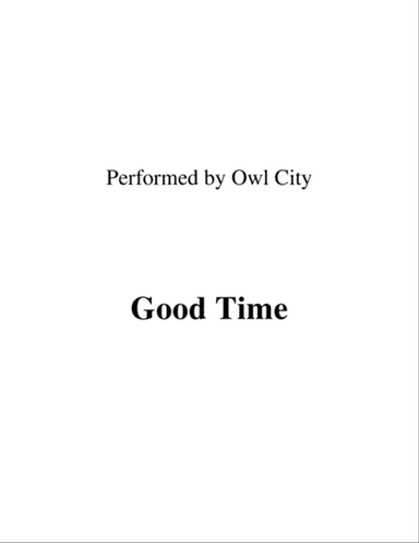 Good Time