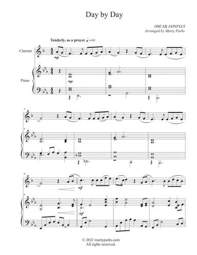 Day By Day (Clarinet-Piano)