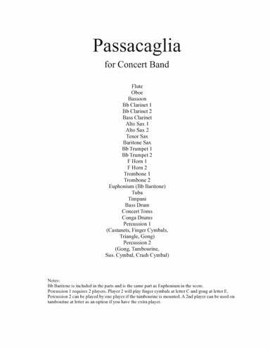 Passacaglia