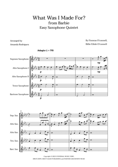 What Was I Made For?