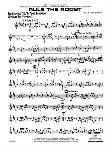 Rule the Roost: 3rd Baritone T.C.