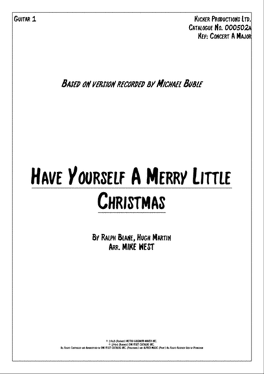 Have Yourself A Merry Little Christmas
