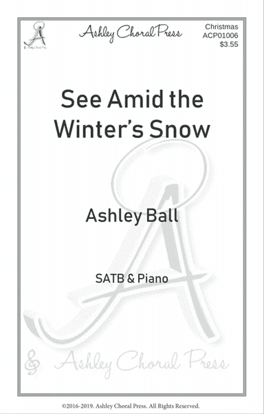 See amid the winter's snow