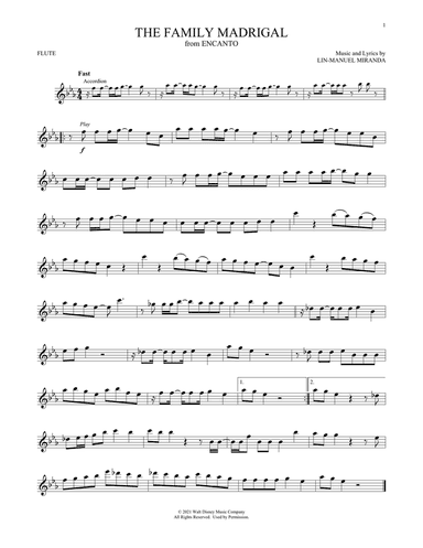 The Family Madrigal (from Encanto)