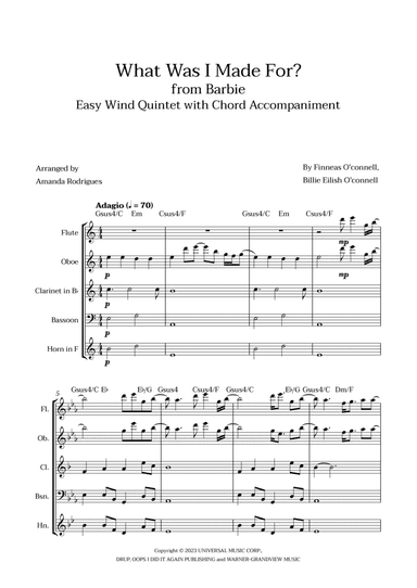 What Was I Made For?