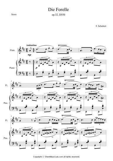 Die Forelle (The Trout)