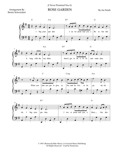 (i Never Promised You A) Rose Garden
