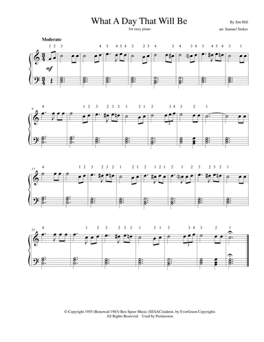 What A Day That Will Be