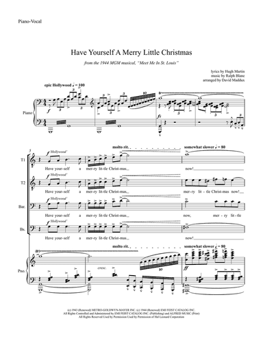 Have Yourself A Merry Little Christmas from MEET ME IN ST. LOUIS
