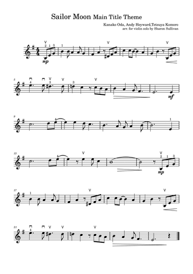 Sailor Moon - Main Title