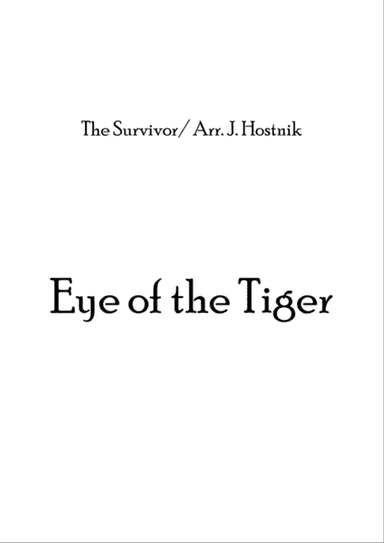 Eye Of The Tiger