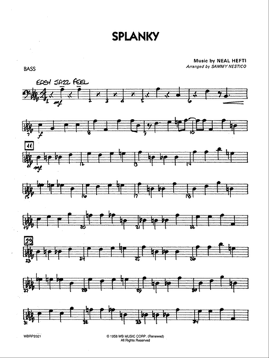 Splanky: String Bass