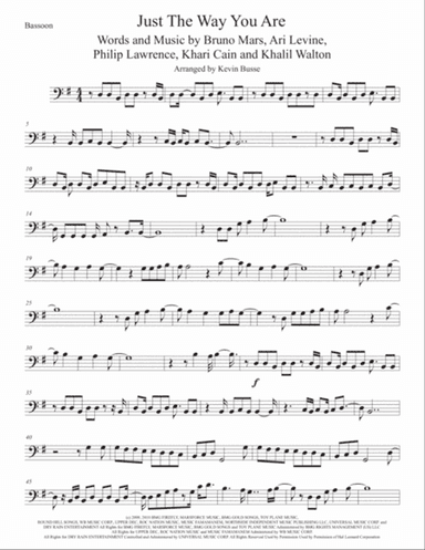 Just The Way You Are