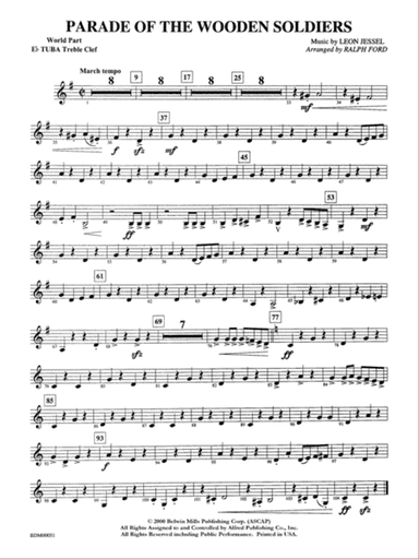 Parade of the Wooden Soldiers: WP E-flat Tuba T.C.