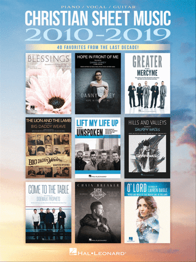 Christian Sheet Music 2010-2019