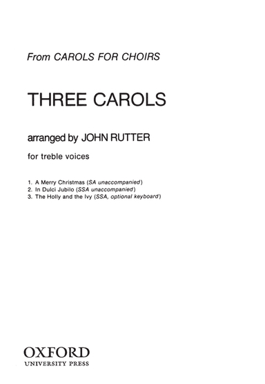 Three Carols