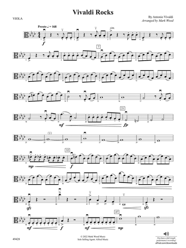 Vivaldi Rocks: Viola