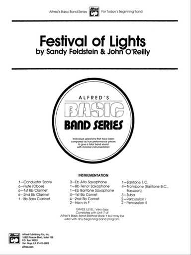 Festival of Lights (with optional chorus): Score