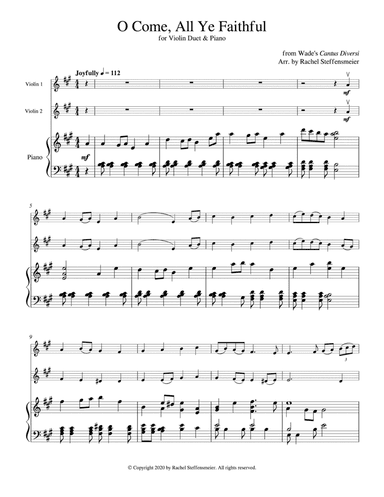 O Come, All Ye Faithful