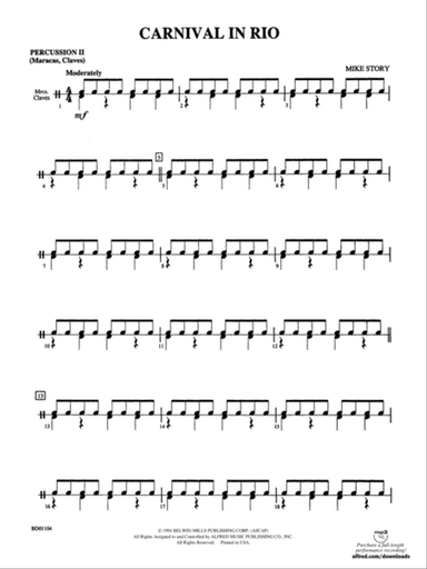 Carnival in Rio: 2nd Percussion