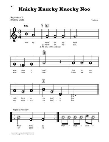 Knicky Knacky Knocky Noo