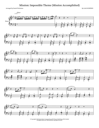 Mission: Impossible Theme (Mission Accomplished)