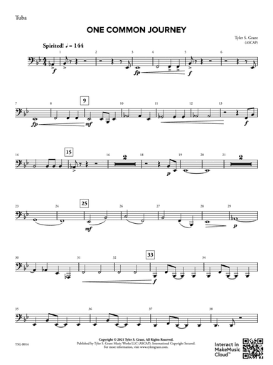 One Common Journey: Tuba